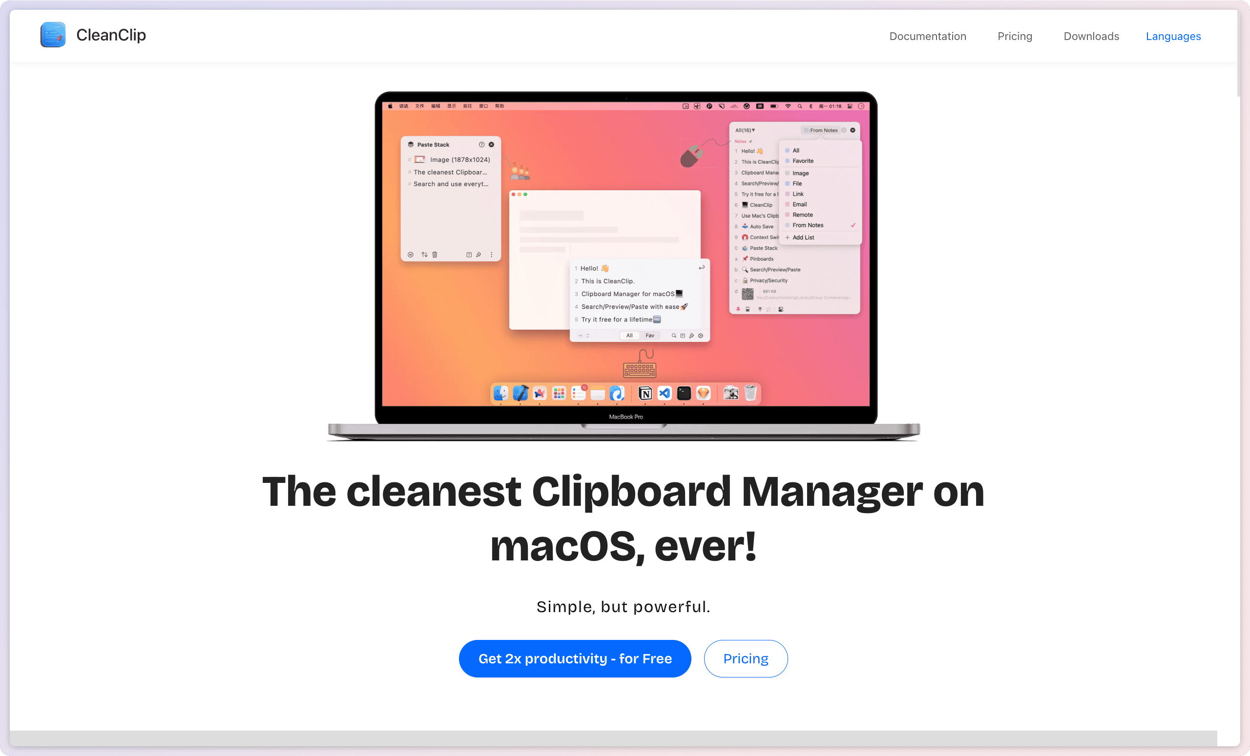 CleanClip. 8 best productivity app